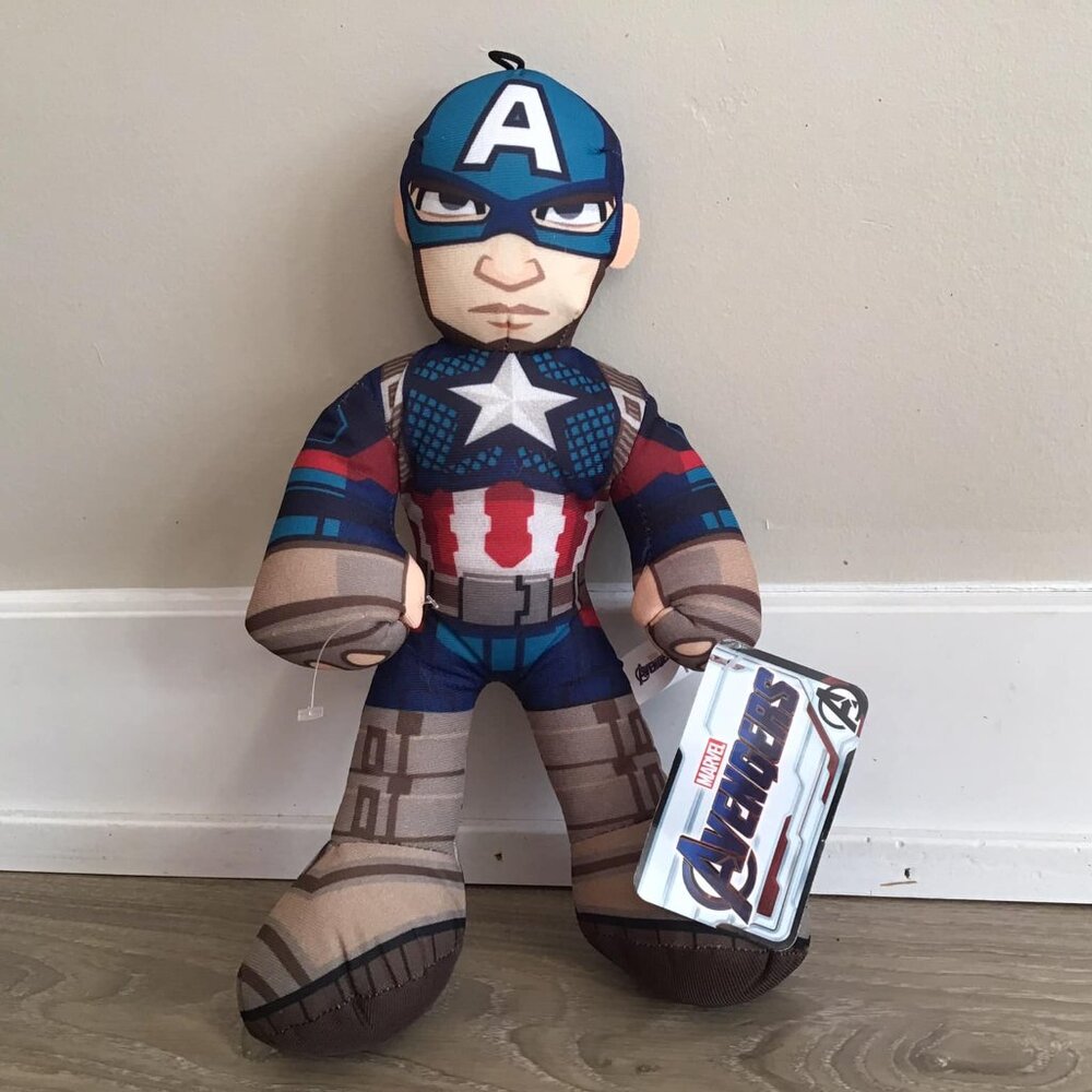 Marvel The Avengers Endgame CAPTAIN AMERICA 13'' Plush Toy
